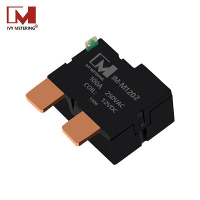 China Field 500mT UC3 100A 250VAC 12V 24V Sealed Antimagnetic Motor Latching Relays For Service Meter for sale