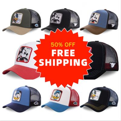 China COMMON Free Shipping Cartoon Mesh Hat Baseball Gorras Bross Anime Animal Hat for sale