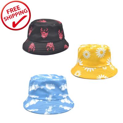 China Casual Beach Bucket Hats Baby UV Hat Kids Unisex Fisherman Bucket Hat for sale