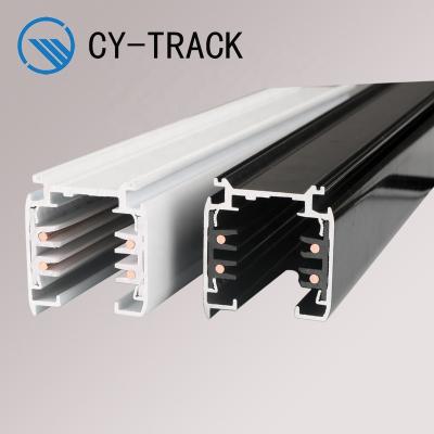 China Hotels 3 Phase 4 Track Wire Track Rail For Track Light for sale