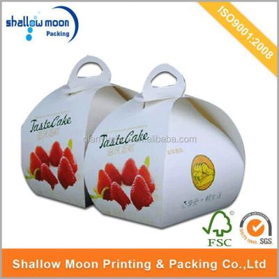 China Recyclable High quality factory Roll Top Tulip Favor Box for sale