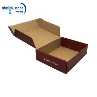 China Various Recyclable Wholesale Exquisite Paper Packaging Corrugated Shoe Box With Customized Logo For Boots Leather Shoes Sports Shoes for sale