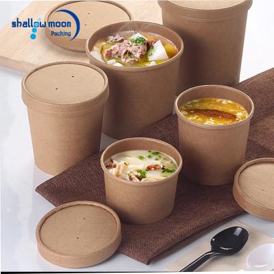 China Handmade Biodegradable Food Packaging Container Empty Food Wrapping Paper for sale