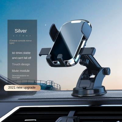 China Auto-Retractable Car Air Vent Gravity Hhands Gravity Car Phone Air Vent Holder Mount Adjustable Stand Free Cell Phone Holder with Auto Lock for sale