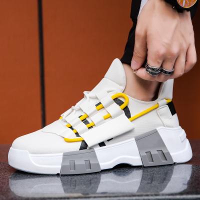 China Hot Selling Breathable Mesh Walking Style Shoes Zapatos Hombre Men Fashion Sneaker Anti-Smell Mens Lace Up Leisure Shoes Jogging Sneaker for sale