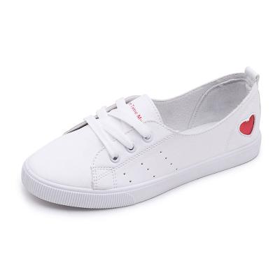 China China Wholesale Womens Sport Shoe Ladies Platform White Walking Sneakers for sale