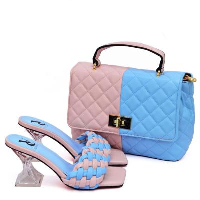 China Lady Matching Shoe And Bag Set Shoes And Bag Shoe And Bag Set Women For Party for sale