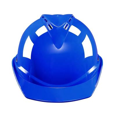 China HDPE Shell Work Engineer Hard Hat Vented Industrial Construction Safety Helmet for sale