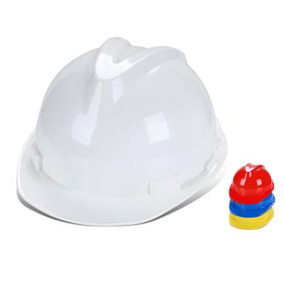 China HDPE Shell Personal Protective Equipment Hard Hat Industrial Construction Safety Working Helmet for sale