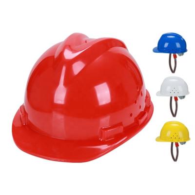 China HDPE Shell Hard Hat Ventilation Hard Hat Construction Safety Industrial Helmet for sale