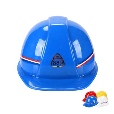 China HDPE Shell Lightweight Hard Hat Hard Hat Construction Safety Industrial Helmet for sale