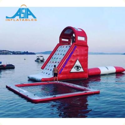 China Inflatable Sea Amusement Park Team Building Equipment Sea Lake Floating Inflatable Water Park for sale