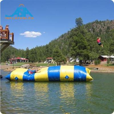 China Sea Water Park Inflatable Water Toys Floating Game, Inflatable Aqua Jumping Blob Pillow for sale