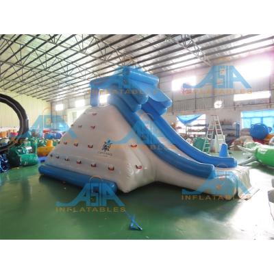 China Outdoor Sport Game Floating Inflatable Water Iceberg Game Water Park Inflatable Climbing Game for sale