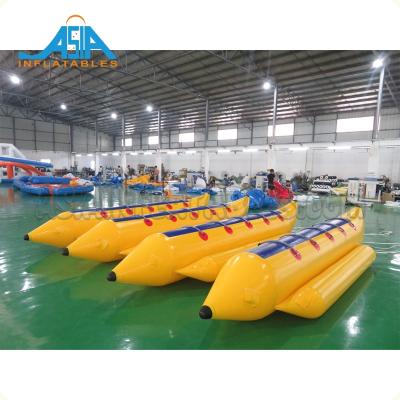 China Multifunctional Durable 4 Person Hot Dog Towable Tube Inflatable Boat Towable Tube for sale