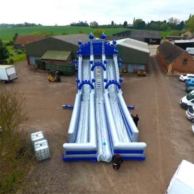 China Custom Outdoor Entertainment Rental Outdoor Water Slide, Inflatable Blow Up Water Slide For Adult for sale