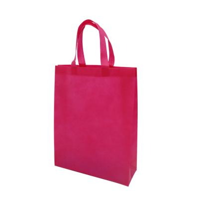 China Stock Handled On Sale Promotional Mini Size Eco Gift Bag With 100 Pack Non Woven Grocery Bag For Shopping for sale