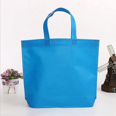 China Tote Bag Shopping Bag Reusable Eco-friendly Non Woven Handled Promotional Bag With Handle for sale