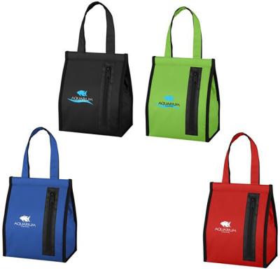 China Wholesale Waterproof Take Away Non Woven Food Delivery Insulated Grocery Bag Cooler Bag for sale