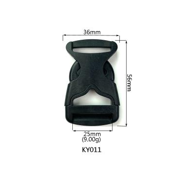 China Customized Printing Logo Made in China multi-purpose  Plastic Side Release Buckle For Backpack  Front Side For Bag Parts Accessories Plastic for sale