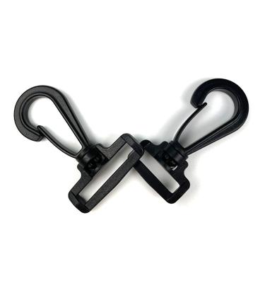 China Customized Printing Logo 2023 New Design Plastic Swivel Snap Hook clip belt Good Quality Safety China Factory Supply For Stroller Strap Accessories Hook for sale