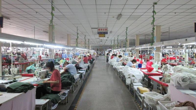 Verified China supplier - Taian Xinyi Garment Co., Ltd.