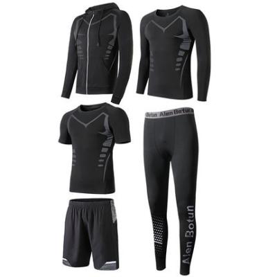 China Breathable Sportswear Custom Antibacterial Mention Gym Workout Jogging Training Tracksuits for sale