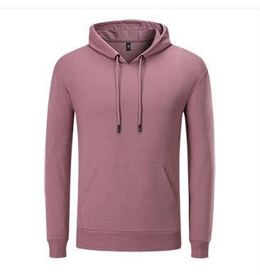 China Anti-wrinkle Mens Terry Fleece Basic Hoodies Organic Cotton Recyled Polyester for sale