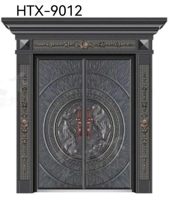 China High quality modern villa entrance door for your villas HTX-9012 for sale