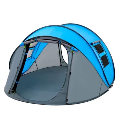 China Extended Type 4 Person Automatic Pop Up Folding Rain Proof Camping Outdoor Tent for sale