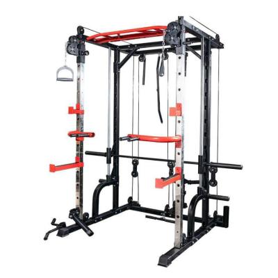 China Professional Universal Smith Squat Rack Gym Aerobics Exercise Fitness Equipment for sale