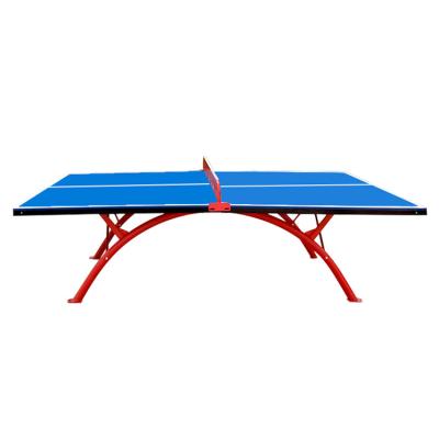 China Table Tennis Relaxtion Sports Standard Outdoor Sunscreen Waterproof Folding Ping Pong Table Machine for sale