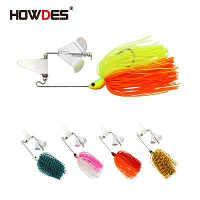 China HOWDES supply high strength OEM 3d eyes jig artificial bass lures chatter vibe vibration bait chatterbait hard blade bait buzzbait for sale