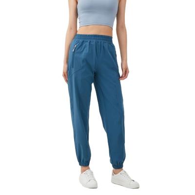 China Yoga Running Tie Anti-Wrinkle Factory Price Fitness Training Casual Pants For Women for sale