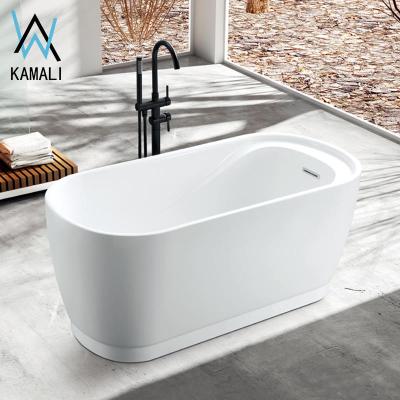 China Kamali SP1829 cupc corner modern gemy acrylic sex tub free standing long bathtub for sale