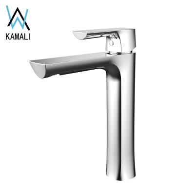 China Kamali American Cupc Modern Standard Commercial Decorative Single Handle Dispenser Waterfall Brass Bathroom Faucet for sale