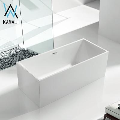 China Kamali SP1875 cupc cheap common bathroom fiberglass malaysia liner free standing used bath tub you soaking tub for sale