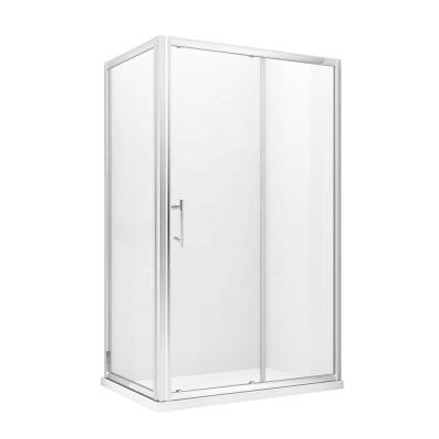 China With Normal Factory Price Hotel Frame Design Customizabe Rectangle Tempered Glass 6mm Aluminum Shower Room,Toilet Room Design for sale