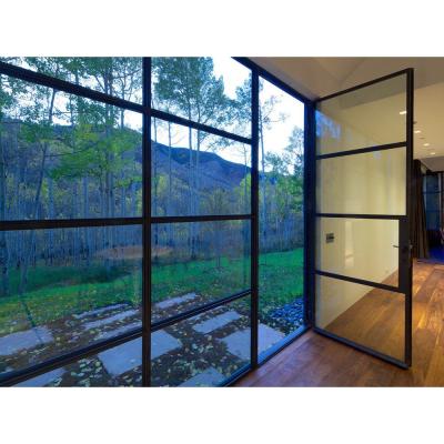 China Modern New Design Exterior Steel Sliding Door for sale