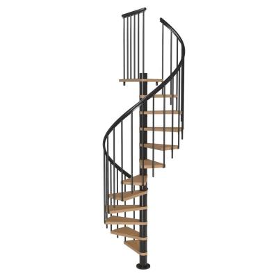 China Modern Decorative Outdoor Spiral Stair Cast Iron Spiral Staircase for sale