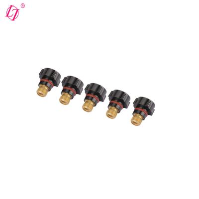 China Copper 57Y04 Short Back Cap For TIG Welding Torches 17/18/26 for sale