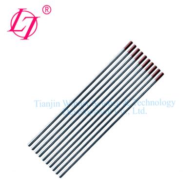 China TIG Welding 2% Thorium WT20 Tungsten Raw Material Welding Electrode 3/32