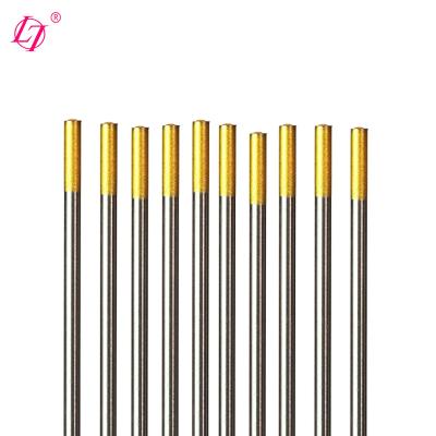 China Durable Lanthanated TIG Welding Tungsten Electrodes WL15 Yellow 1.5% Rod for sale