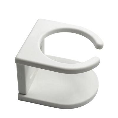 China Adjustable Drinks Cup Holder For RV Boat Marine White Plastic for sale