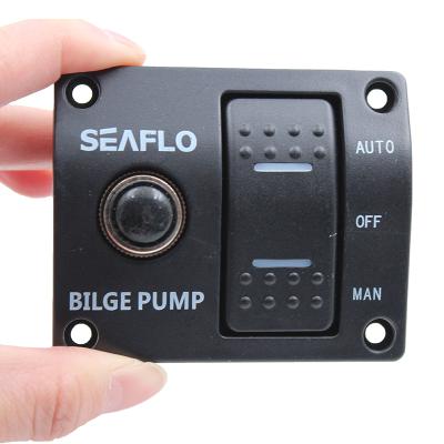 China Boat Boat Switch Panel With Led Light 2/3 Way For Bilge Pump for sale