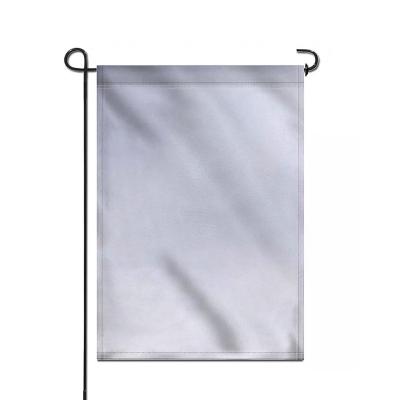 China Healthcare Institutes Wholesale Customized 12.5x18 Inch Double Sided Sublimation Outdoor Blanks Garden Flags for sale