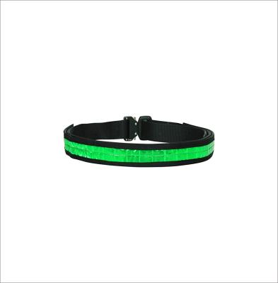 China Outdoor Reflective Rainbow Militrary Tactical Waist Safety Logo Militrary Custom Belt for Men for sale