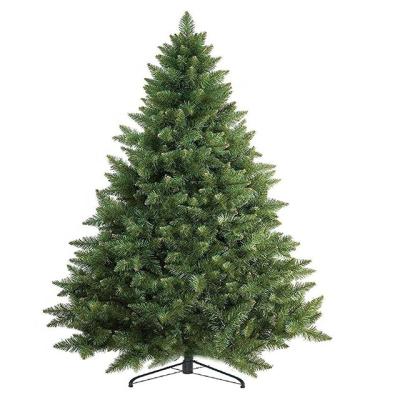 China Premium Christamas Decoration Christmas Tree Cone Fullness - Wholesale Artificial Canadian Fir Christmas Tree With Metal Stand for sale