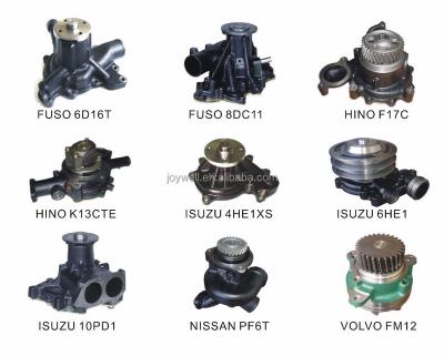 China WATER PUMP FOR JAPANESE TRUCK standard size and HEAVY DUTY for sale