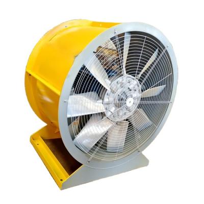 China Hotels Tunnel Axial Fan Wind Pressure 1670Pa Air Volume 70588CFM Extracting Power 30KW With Starting Cabinet for sale